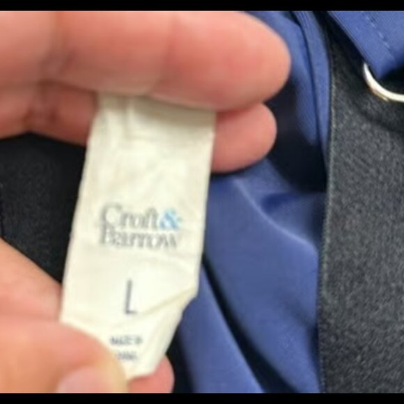 Croft & Barrow Teal Vented Flowy Tankini Swimsuit Size Large GUC #M-093 - Picture 3 of 5